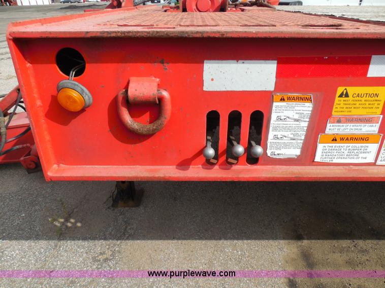 image for item E7958 1998 Landoll 345-31 tilt deck equipment trailer