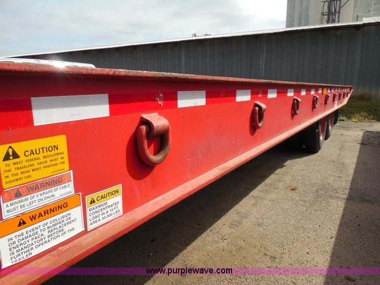 image for item E7958 1998 Landoll 345-31 tilt deck equipment trailer