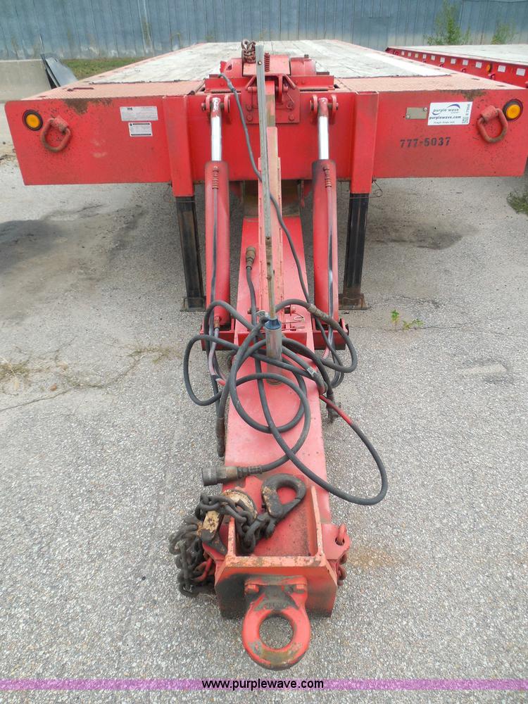 image for item E7958 1998 Landoll 345-31 tilt deck equipment trailer