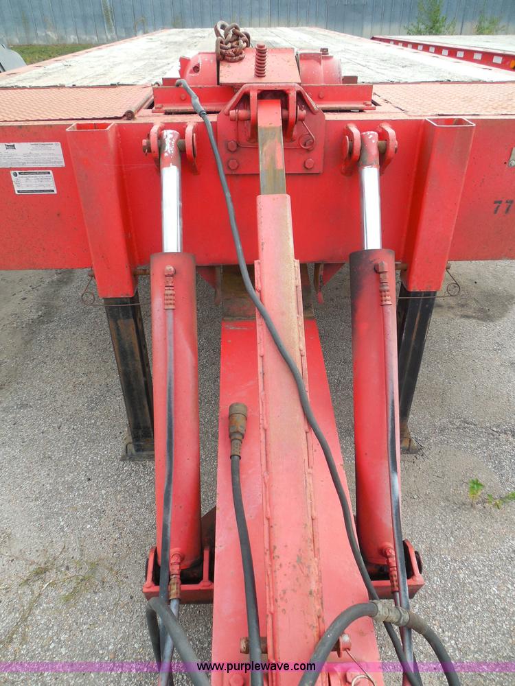 image for item E7958 1998 Landoll 345-31 tilt deck equipment trailer