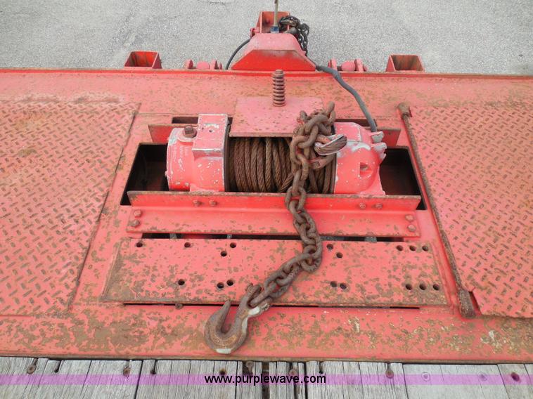 image for item E7958 1998 Landoll 345-31 tilt deck equipment trailer