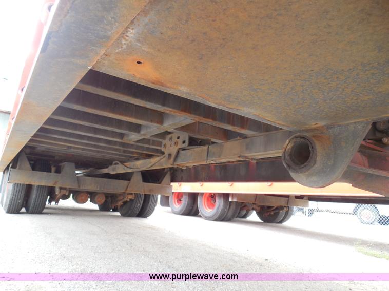 image for item E7958 1998 Landoll 345-31 tilt deck equipment trailer