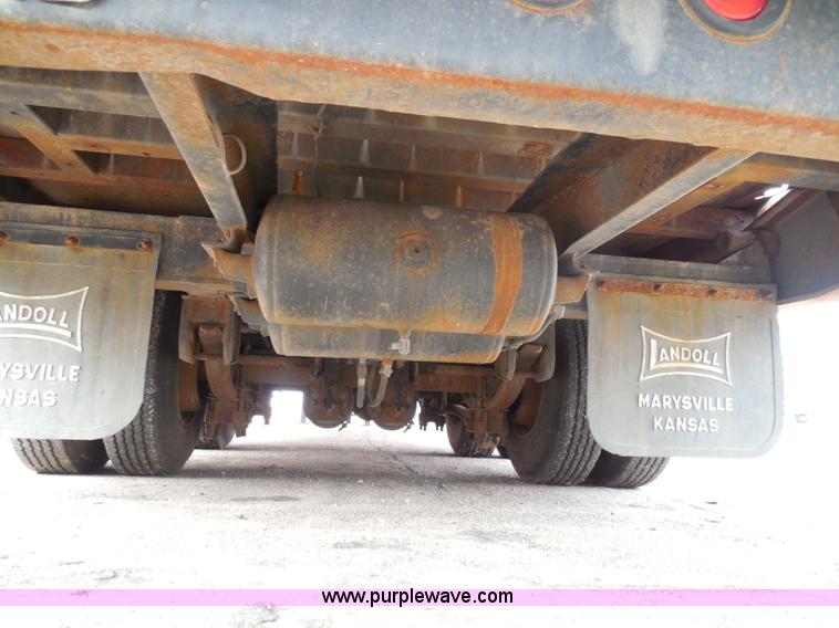 image for item E7958 1998 Landoll 345-31 tilt deck equipment trailer