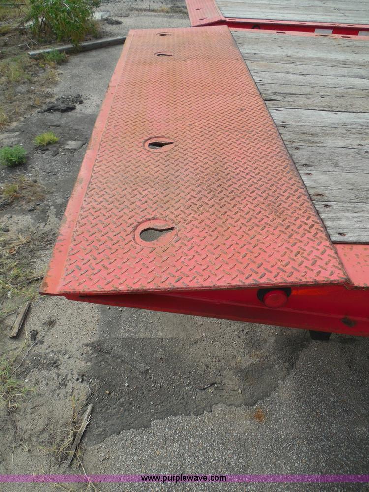 image for item E7958 1998 Landoll 345-31 tilt deck equipment trailer