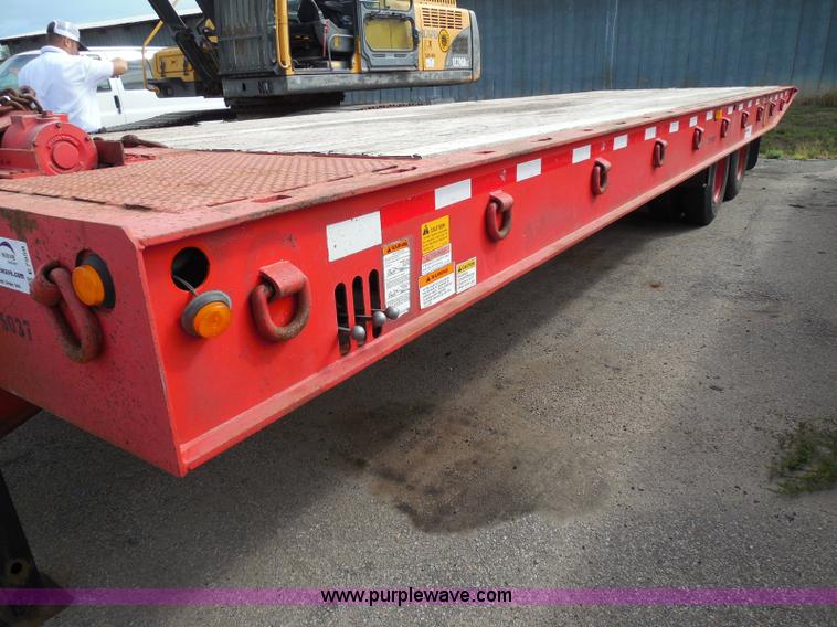 image for item E7958 1998 Landoll 345-31 tilt deck equipment trailer