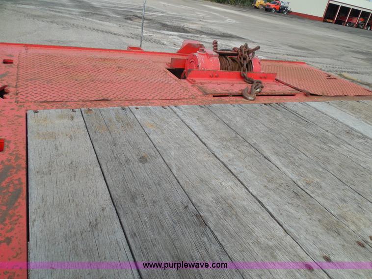 image for item E7958 1998 Landoll 345-31 tilt deck equipment trailer