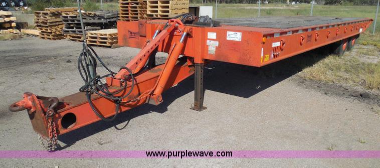 image for item E7960 1996 Landoll 345-31 tilt deck equipment trailer