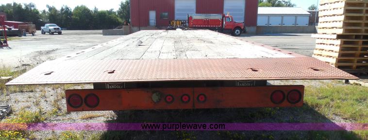 image for item E7960 1996 Landoll 345-31 tilt deck equipment trailer