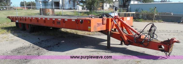 image for item E7960 1996 Landoll 345-31 tilt deck equipment trailer