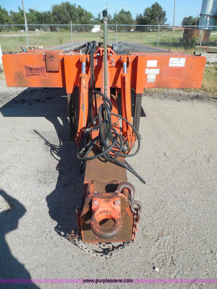 image for item E7960 1996 Landoll 345-31 tilt deck equipment trailer