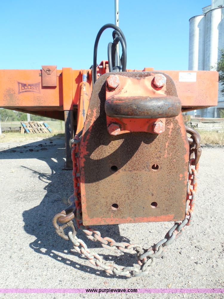 image for item E7960 1996 Landoll 345-31 tilt deck equipment trailer