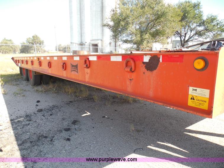 image for item E7960 1996 Landoll 345-31 tilt deck equipment trailer