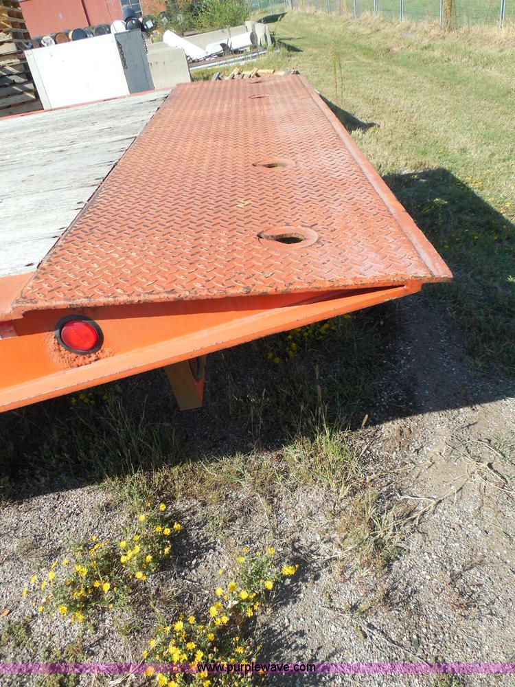 image for item E7960 1996 Landoll 345-31 tilt deck equipment trailer