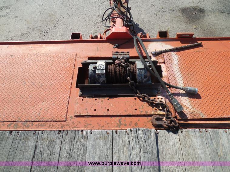 image for item E7960 1996 Landoll 345-31 tilt deck equipment trailer