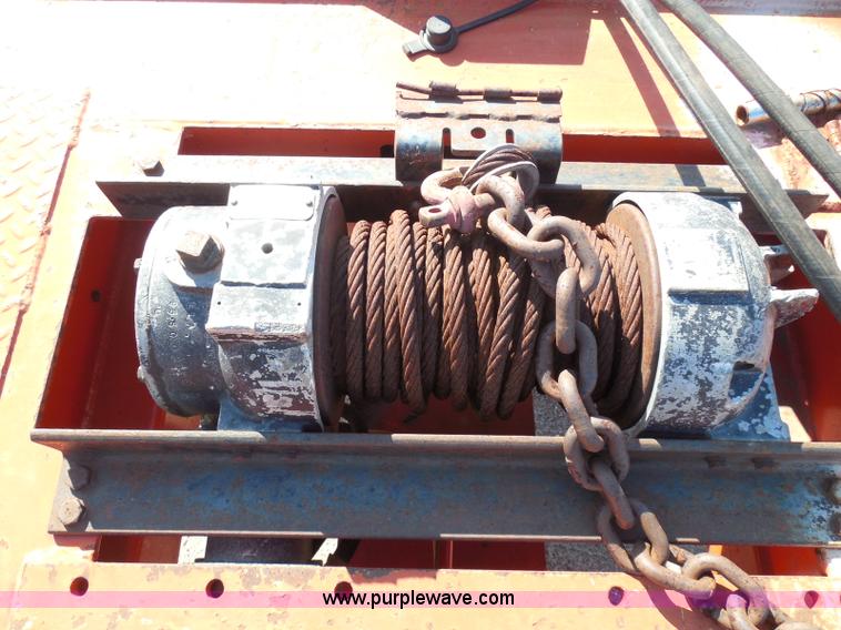 image for item E7960 1996 Landoll 345-31 tilt deck equipment trailer