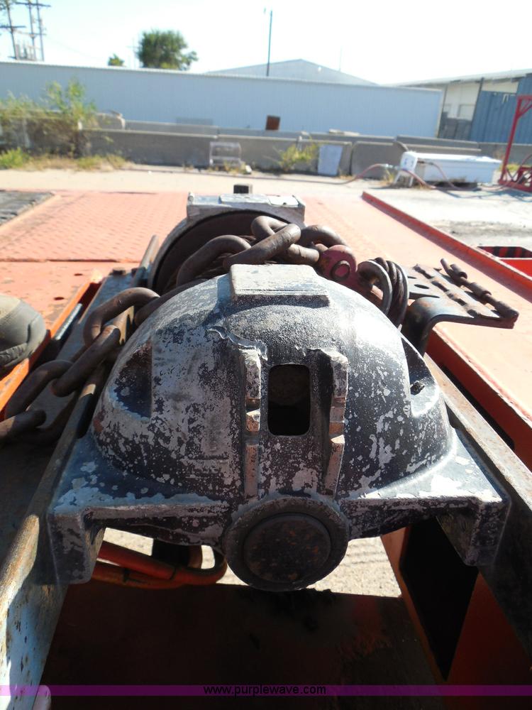 image for item E7960 1996 Landoll 345-31 tilt deck equipment trailer