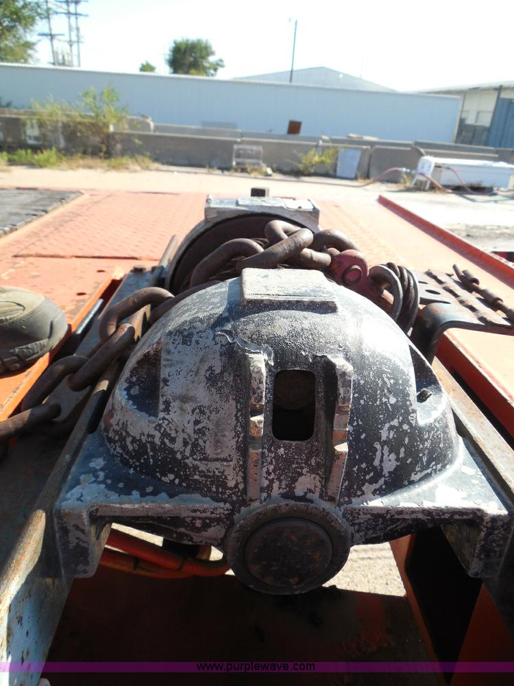 image for item E7960 1996 Landoll 345-31 tilt deck equipment trailer