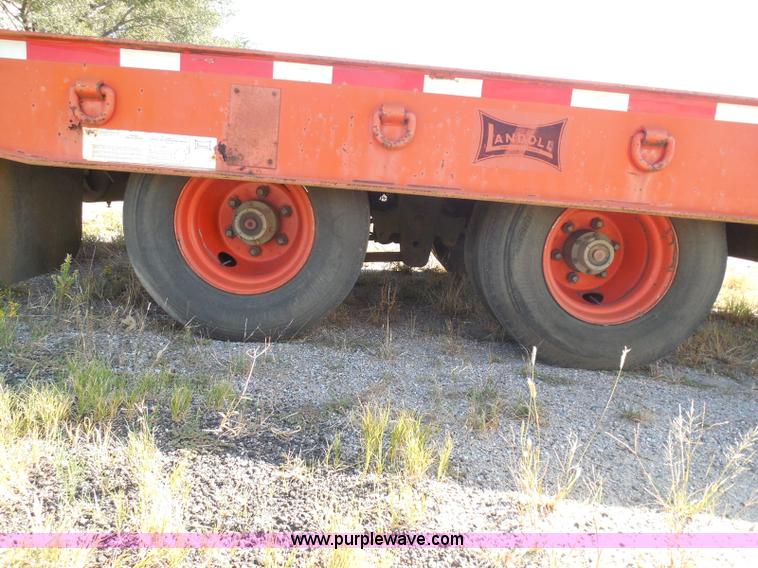 image for item E7960 1996 Landoll 345-31 tilt deck equipment trailer