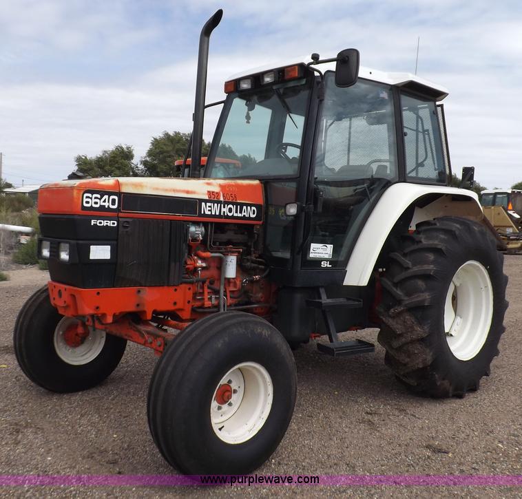 image for item H9108 1997 New Holland 6640SL tractor
