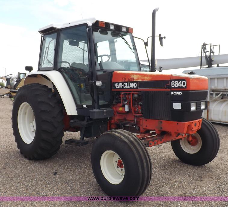 image for item H9108 1997 New Holland 6640SL tractor