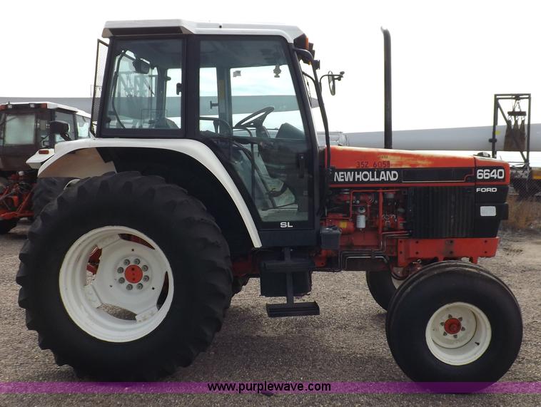 image for item H9108 1997 New Holland 6640SL tractor
