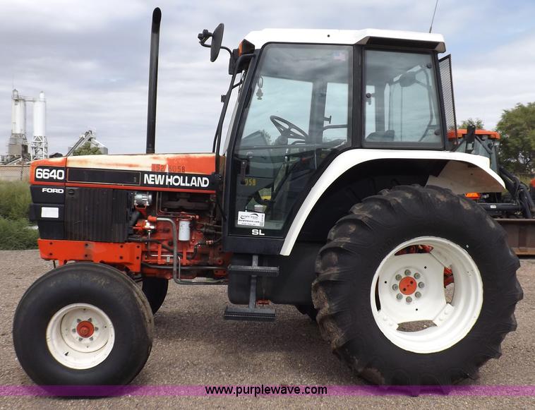 image for item H9108 1997 New Holland 6640SL tractor