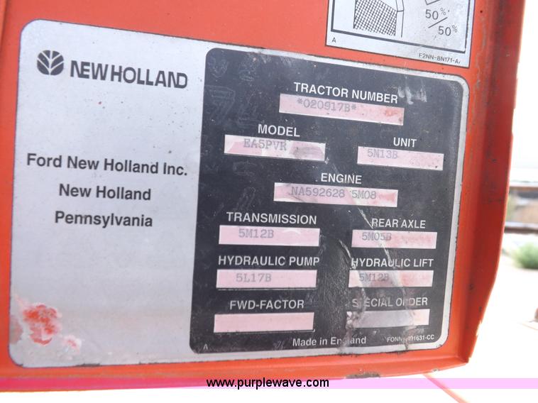image for item H9108 1997 New Holland 6640SL tractor