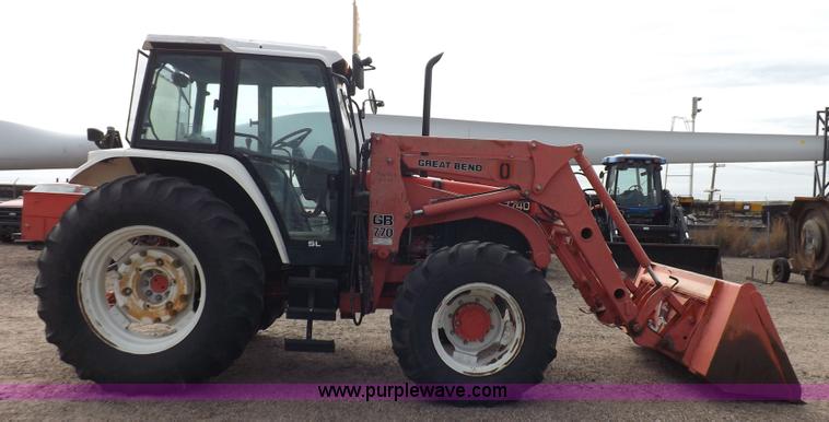 image for item H9109 1998 New Holland 7740SL MFWD tractor