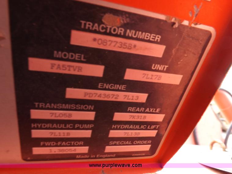 image for item H9109 1998 New Holland 7740SL MFWD tractor