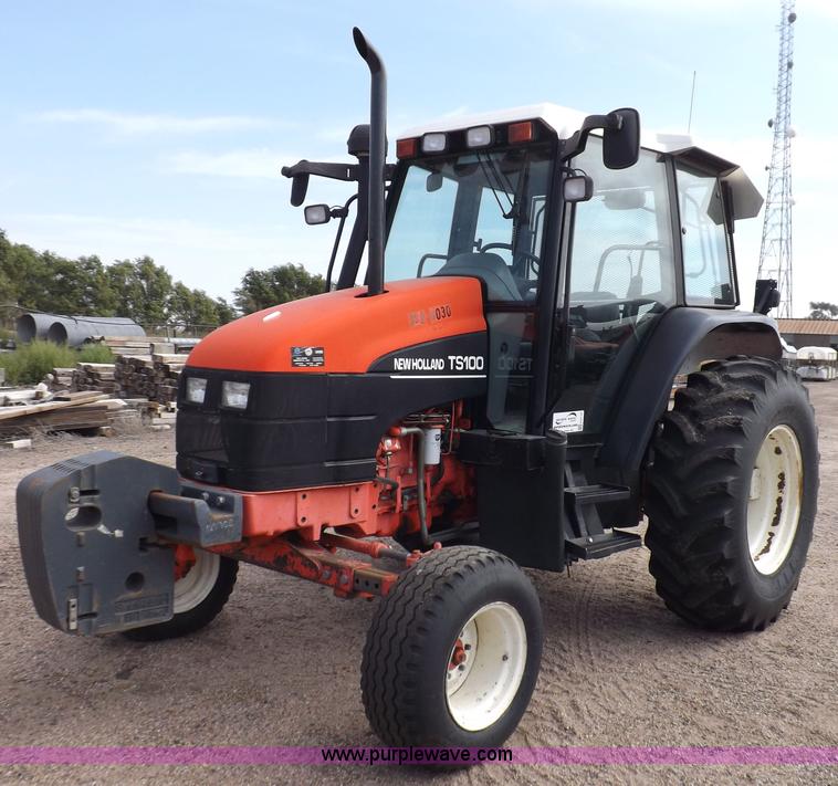 image for item H9110 2000 New Holland TS100 tractor