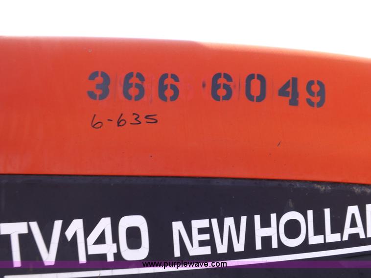 image for item H9112 1999 New Holland TV140 bi-directional MFWD tractor