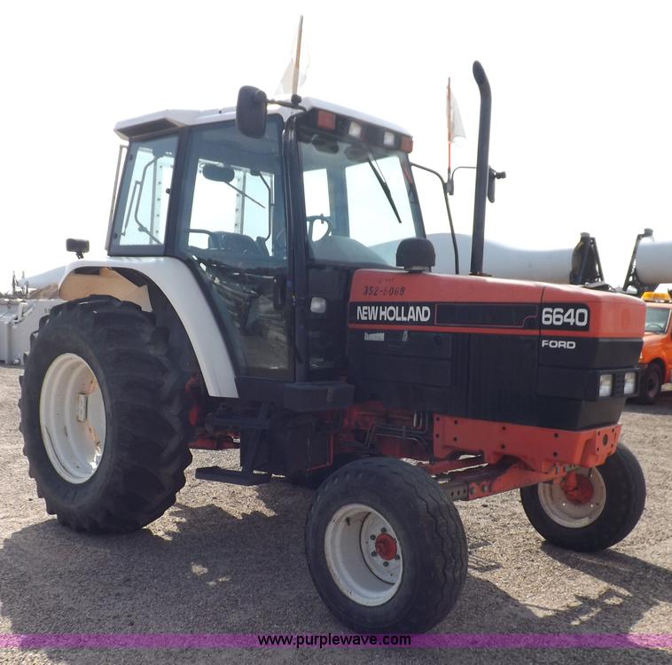 image for item H9113 1997 New Holland 6640SL tractor