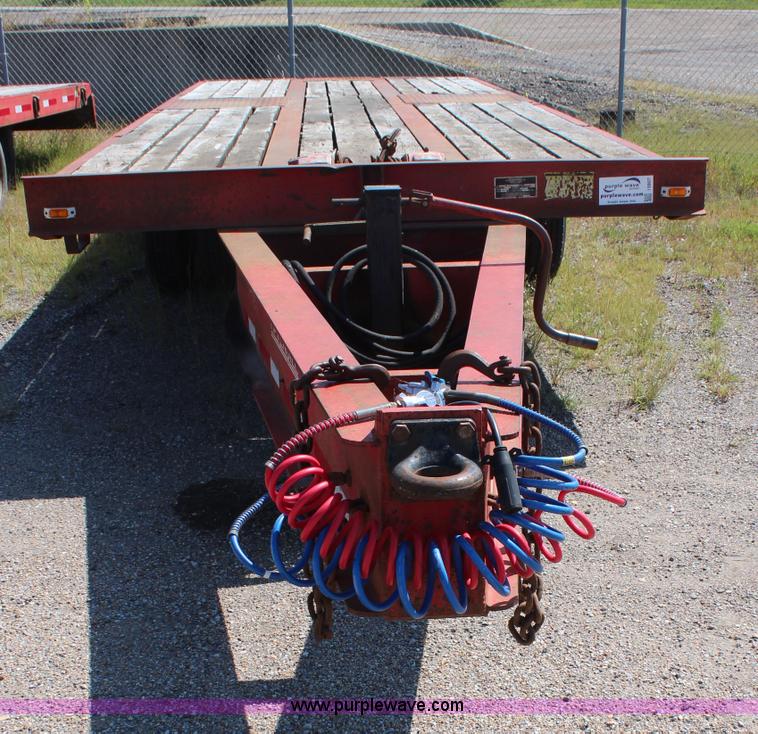 image for item I5807 1999 Evaco hydraulic tilt deck trailer