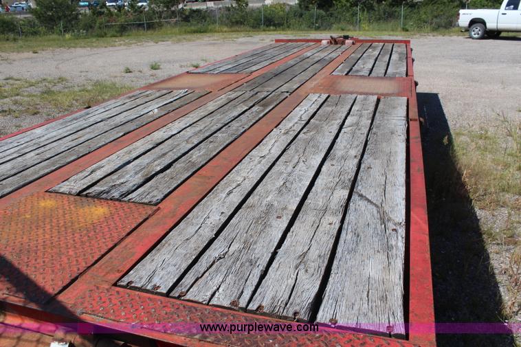 image for item I5807 1999 Evaco hydraulic tilt deck trailer