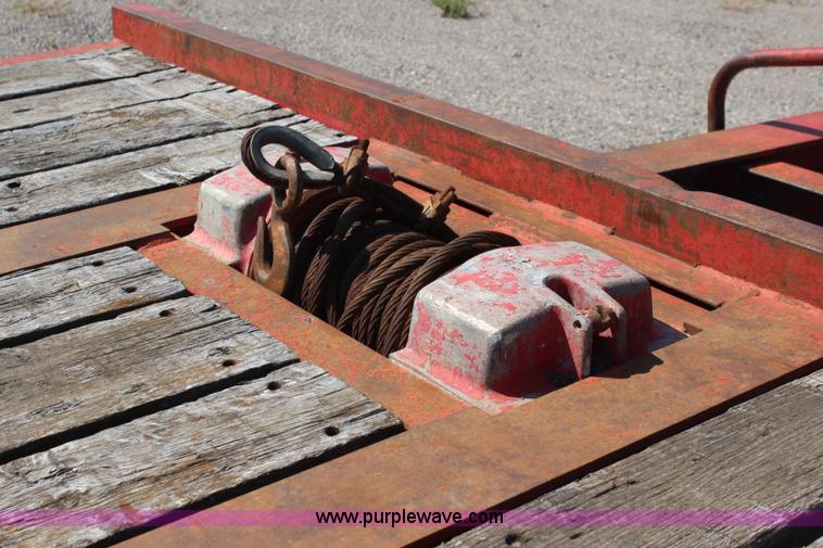 image for item I5807 1999 Evaco hydraulic tilt deck trailer