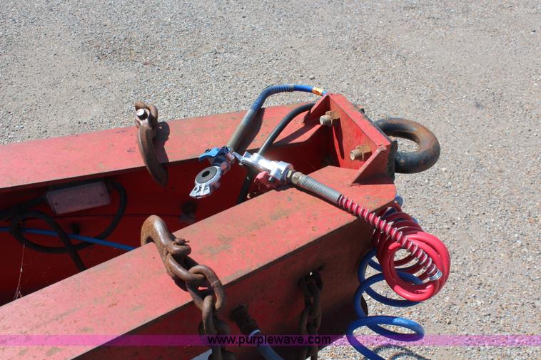 image for item I5807 1999 Evaco hydraulic tilt deck trailer