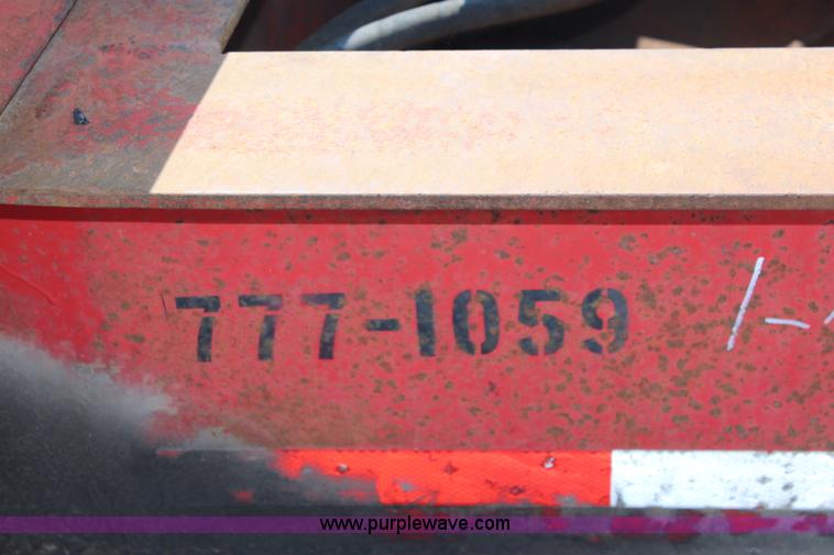 image for item I5807 1999 Evaco hydraulic tilt deck trailer