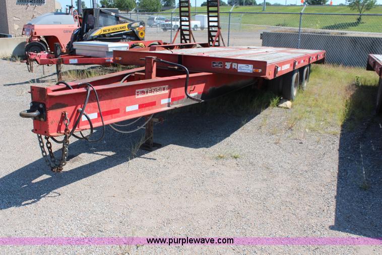 image for item I5808 1999 Evaco hydraulic tilt deck trailer
