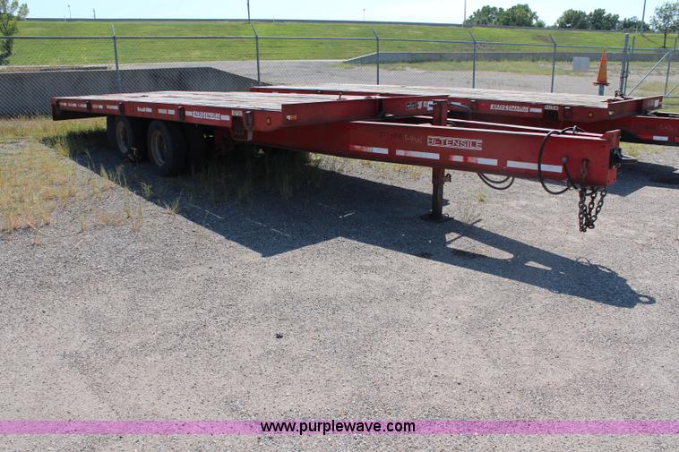 image for item I5808 1999 Evaco hydraulic tilt deck trailer
