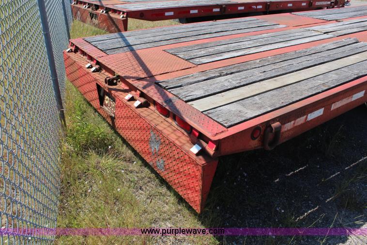 image for item I5808 1999 Evaco hydraulic tilt deck trailer
