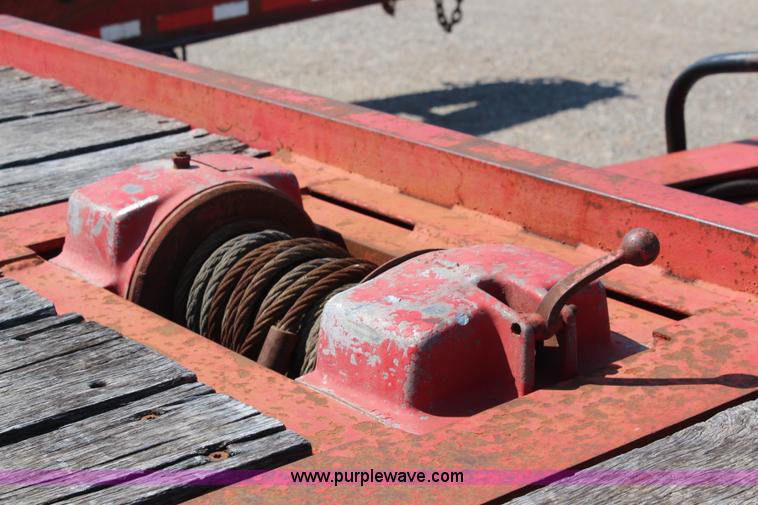 image for item I5808 1999 Evaco hydraulic tilt deck trailer