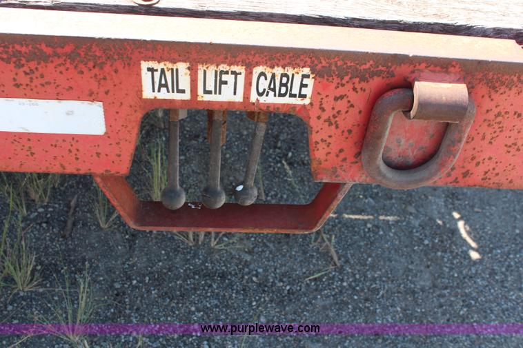 image for item I5808 1999 Evaco hydraulic tilt deck trailer