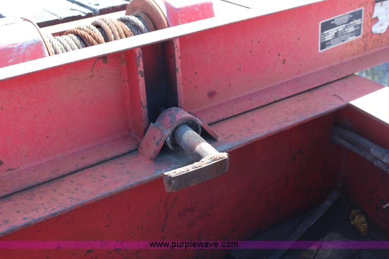 image for item I5808 1999 Evaco hydraulic tilt deck trailer