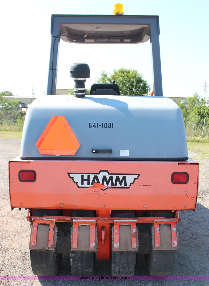 image for item I5810 2002 Hamm GRW6 pneumatic roller
