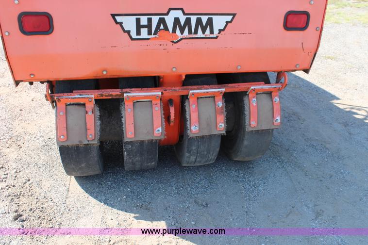 image for item I5810 2002 Hamm GRW6 pneumatic roller