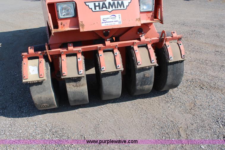 image for item I5810 2002 Hamm GRW6 pneumatic roller
