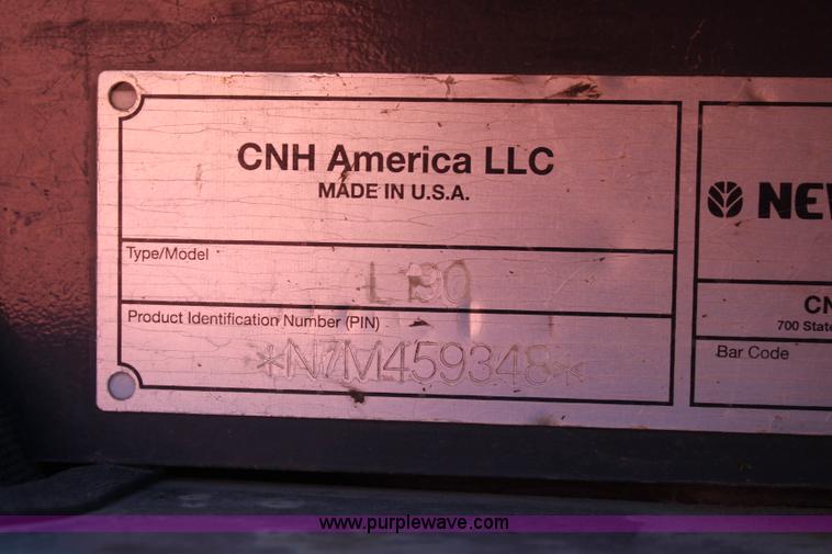 image for item I5811 2007 New Holland L190 skid steer