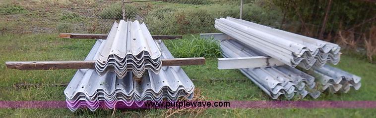 image for item J3048 Assorted guard rail and posts