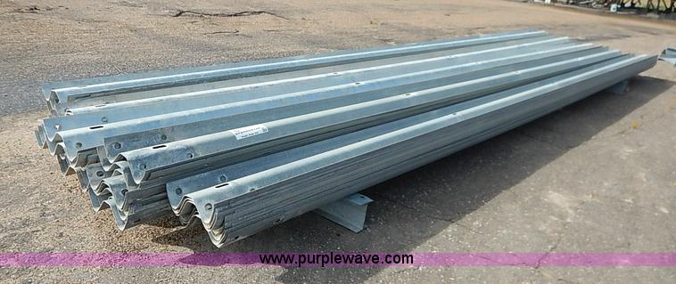 image for item J3049 Assorted guard rail and posts