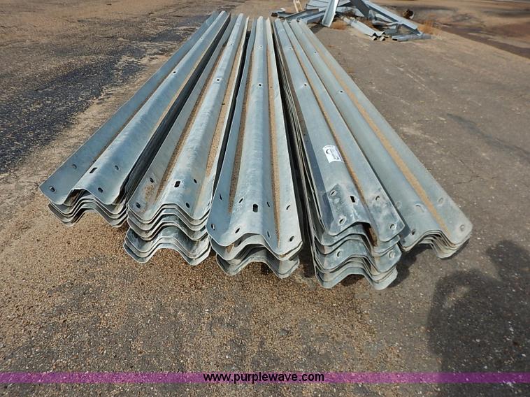 image for item J3049 Assorted guard rail and posts